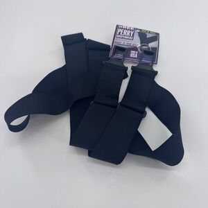 Perry Suspenders uBEE Big & Tall Clip On Suspenders Black 60527 New Made in USA